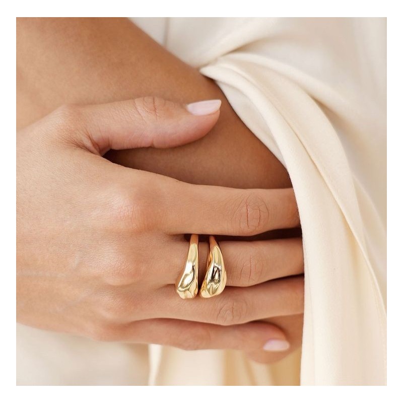 انگشتر طلای دوقلو