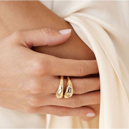 انگشتر طلای دوقلو