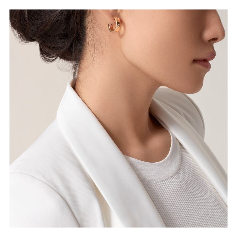 گوشواره حلقه ای لوکس کارتیه